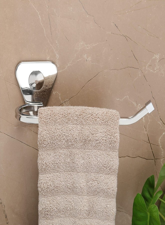 فورتون حلقات مناديل ومناشف من الفولاذ المقاوم للصدأ من فورتشن بريميوم، حامل مناديل، علاقة مناشف، إكسسوارات حمام للمنازل والفنادق - طلاء كروم (عبوة من 3 قطع) - Image 3